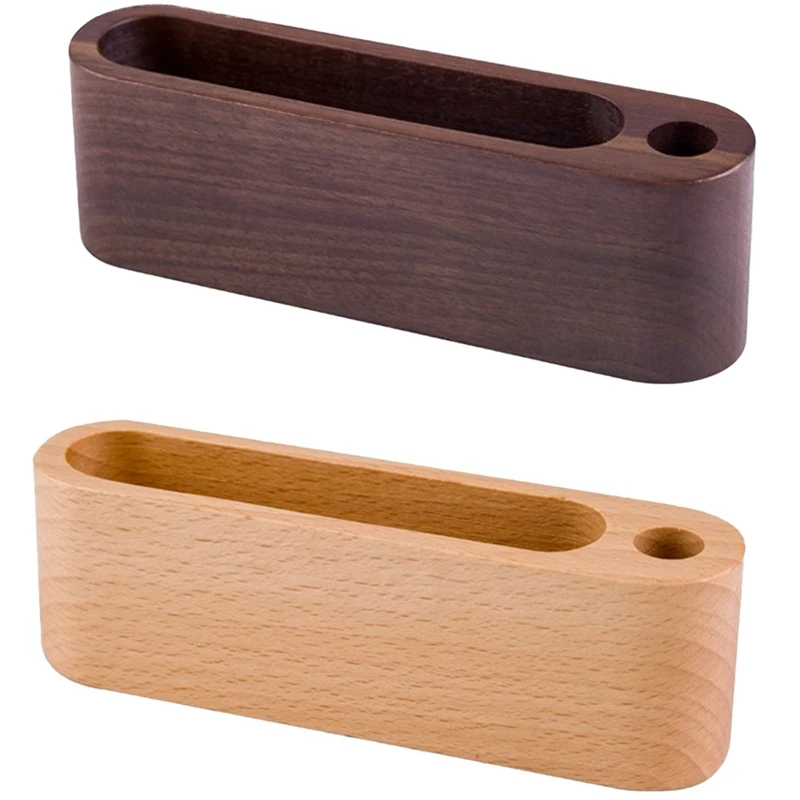 Desk Storage Holder Beech Walnut Wood Business Card Holder Business Card Case With Pen Holder
Desk Storage Holder Beech Walnut Wood Business Card Holder Business Card Case With Pen Holder