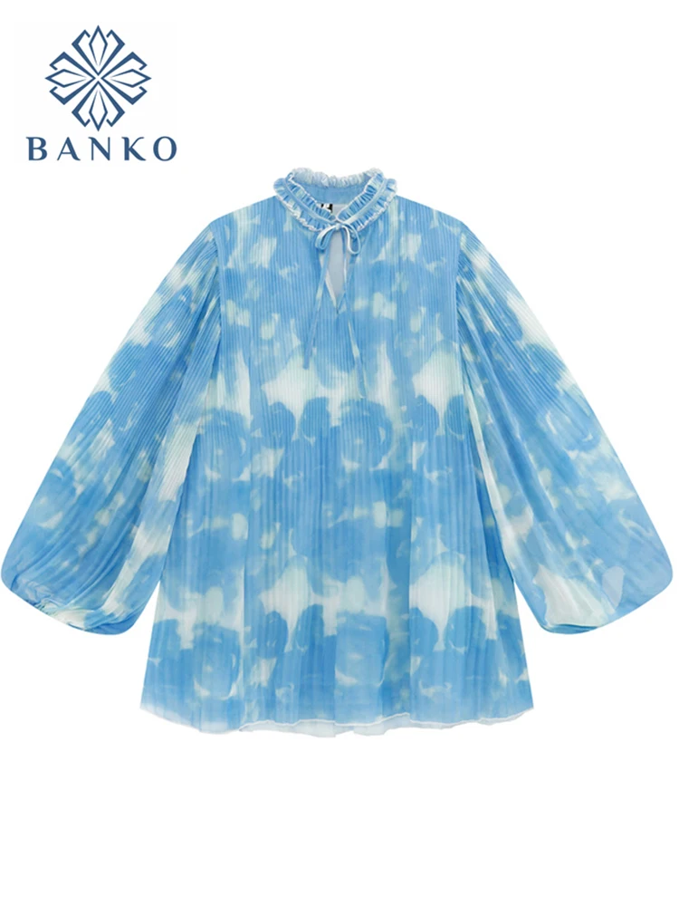 2021 New Autumn Winter Women Dress Sweet Vintage Lantern Sleeve Lace Up Ink Tie Dyed Casual Loose Dress Female Chic Long Sleeve
2021 New Autumn Winter Women Dress Sweet Vintage Lantern Sleeve Lace Up Ink Tie Dyed Casual Loose Dress Female Chic Long Sleeve