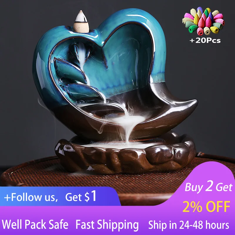 Ceramic Backflow Aromatherapy Stove Creative Mountain Water Love Both Sides Aromatherapy Stove Home Furnishings
Ceramic Backflow Aromatherapy Stove Creative Mountain Water Love Both Sides Aromatherapy Stove Home Furnishings