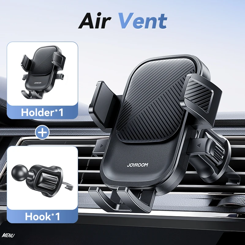 Автомобильный вентиляционный держатель для телефона Joyroom 360° ° Вращающийся автомобильный держатель для телефона, универсальное крепление для мобильного телефона без помощи рук для телефонов 4,7-6,9 дюйма
Автомобильный вентиляционный держатель для телефона Joyroom 360° ° Вращающийся автомобильный держатель для телефона, универсальное крепление для мобильного телефона без помощи рук для телефонов 4,7-6,9 дюйма