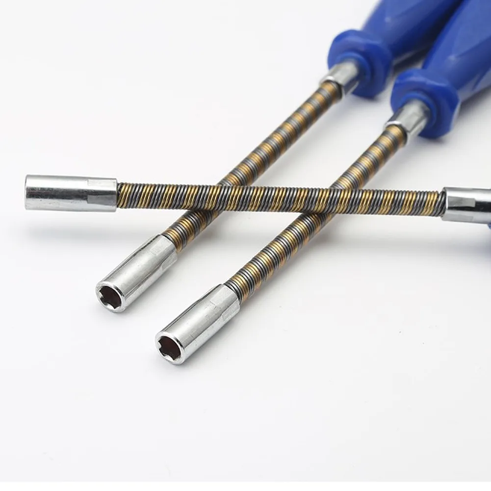 Socket Screwdriver Non-slip Flexible Screwdriver Hand Tools Multifunctional 7mm Screwdriver Wrench Spring Hex Screw Bendable
Socket Screwdriver Non-slip Flexible Screwdriver Hand Tools Multifunctional 7mm Screwdriver Wrench Spring Hex Screw Bendable