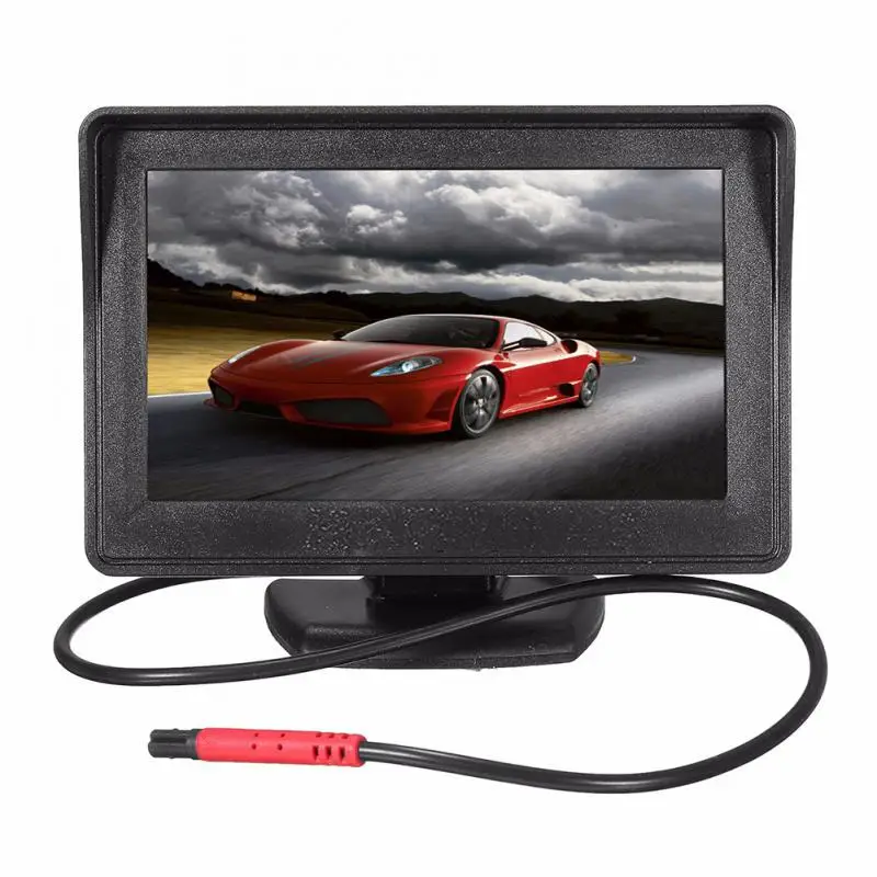 170° Car Rear View Backup Camera + 4.3" TFT LCD Monitor Display For Car Truck Trailer 12-24V IP67 Waterproof Car Electronics
170° Car Rear View Backup Camera + 4.3" TFT LCD Monitor Display For Car Truck Trailer 12-24V IP67 Waterproof Car Electronics