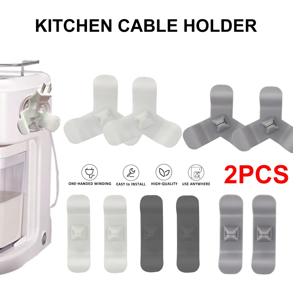 Cable Holder Clip Universal The Cord Wrapper Cord Organizer For Cables Storage Cable For Mixer Blender Kitchen Organization 2pcs
Cable Holder Clip Universal The Cord Wrapper Cord Organizer For Cables Storage Cable For Mixer Blender Kitchen Organization 2pcs