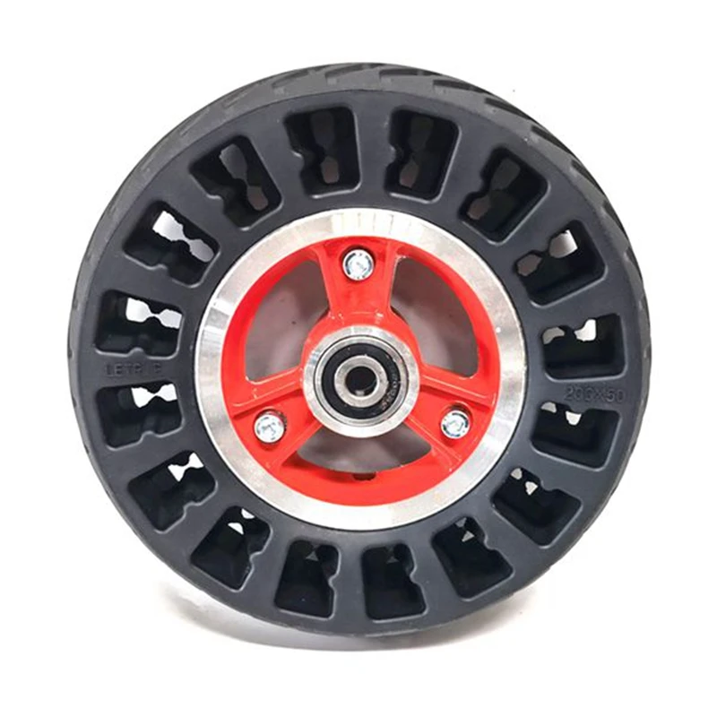 8 Inch 200X50 Solid Tire Wheel Electric Scooter Wheel 200X50 No-Pneumatic Tire With Alloy Rim Wheel Replacement Accessories
8 Inch 200X50 Solid Tire Wheel Electric Scooter Wheel 200X50 No-Pneumatic Tire With Alloy Rim Wheel Replacement Accessories
