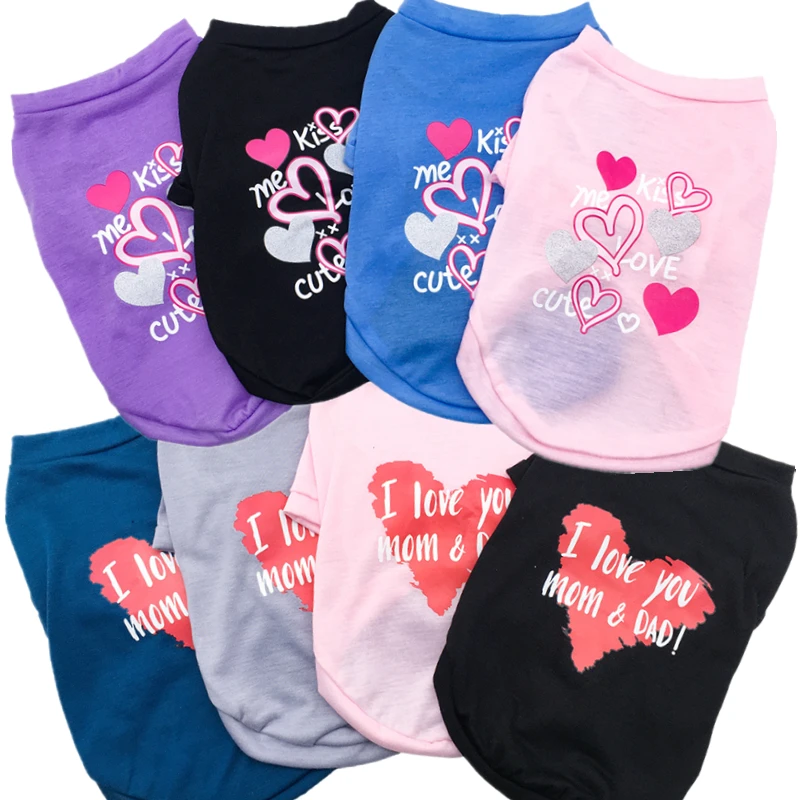 Dog Clothes T shirt Summer Pet Puppy Vest Chihuahua Outfit Cat Clothing for Small Medium Large Dogs
Dog Clothes T shirt Summer Pet Puppy Vest Chihuahua Outfit Cat Clothing for Small Medium Large Dogs