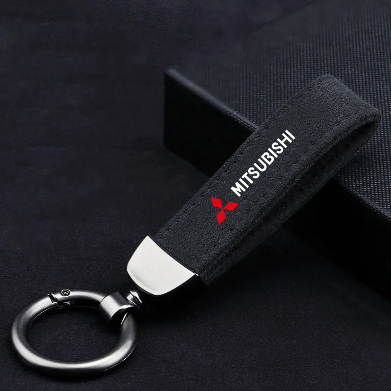 Anti-lost Metal Keychain Buckle Suede Leather Car Styling keychain for Mitsubishi Asx Lancer Pajero asx Outlander L200 Attrage
Anti-lost Metal Keychain Buckle Suede Leather Car Styling keychain for Mitsubishi Asx Lancer Pajero asx Outlander L200 Attrage