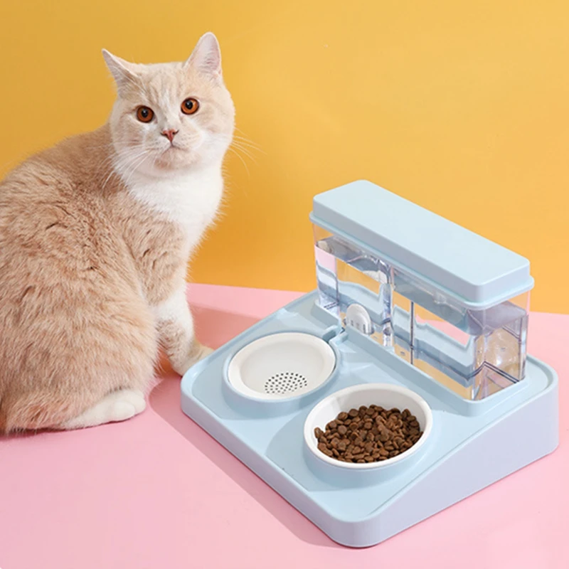 2 L Pet Bowl Automatic Feeding Bowls for Dog Food Cat Feeder Drinking Large Capacity Puppy Food Water Dispenser Pet Product
2 L Pet Bowl Automatic Feeding Bowls for Dog Food Cat Feeder Drinking Large Capacity Puppy Food Water Dispenser Pet Product