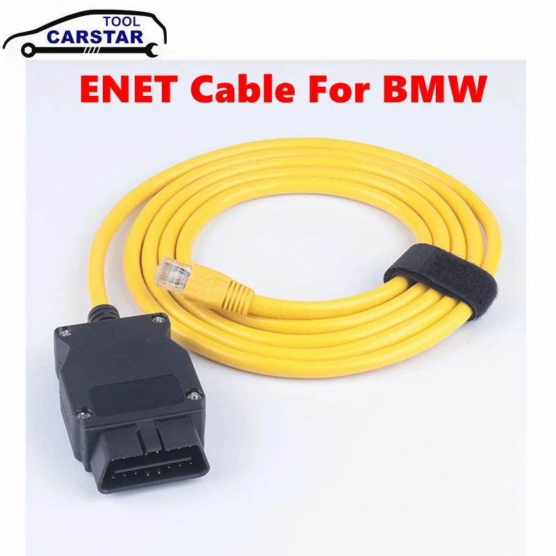 ESYS кабель ENET для BMW серии F ICOM OBD2 Диагностический кабель кодирования Ethernet для передачи данных OBDII скрытый инструмент кодирования данных OBD2 сканер