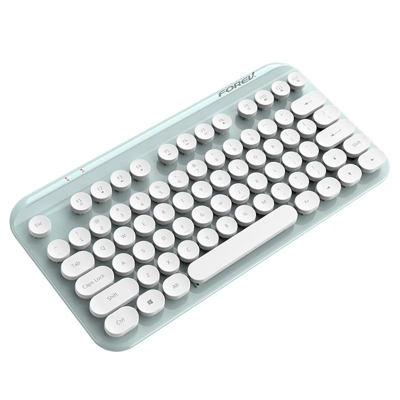 New FV-WI8 2.4GHz Wireless Business Keyboard Punk 88keys Mini Mute Portable Computer Keyboard for Office Laptop PC Accessory
New FV-WI8 2.4GHz Wireless Business Keyboard Punk 88keys Mini Mute Portable Computer Keyboard for Office Laptop PC Accessory