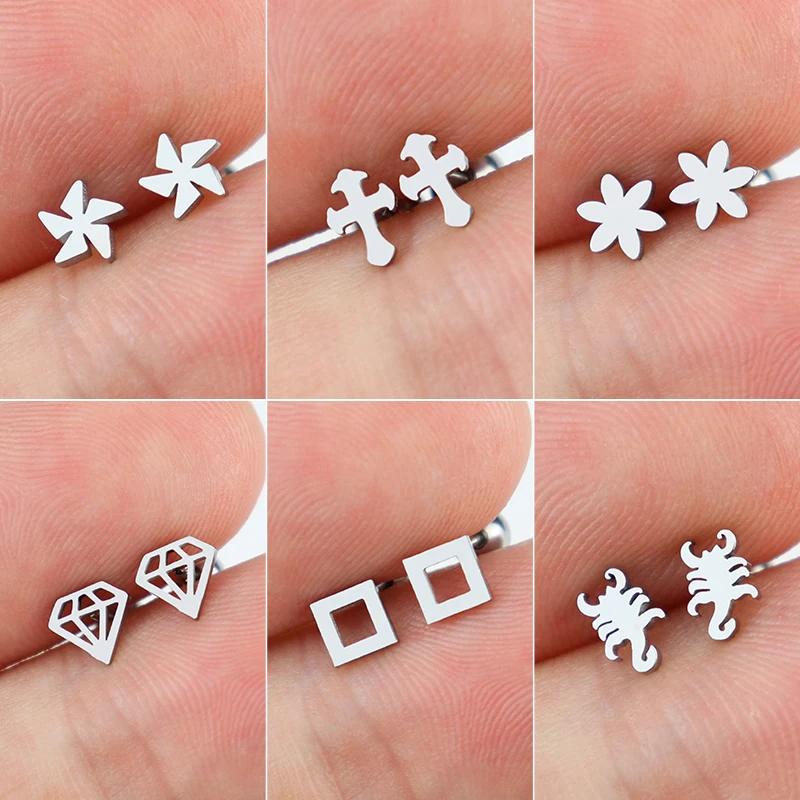 Bohemian Girl Acessories Cute Bears Round Beads Stud Earrings Stainless Steel Jewelry Children's Earring 2023
Bohemian Girl Acessories Cute Bears Round Beads Stud Earrings Stainless Steel Jewelry Children's Earring 2023