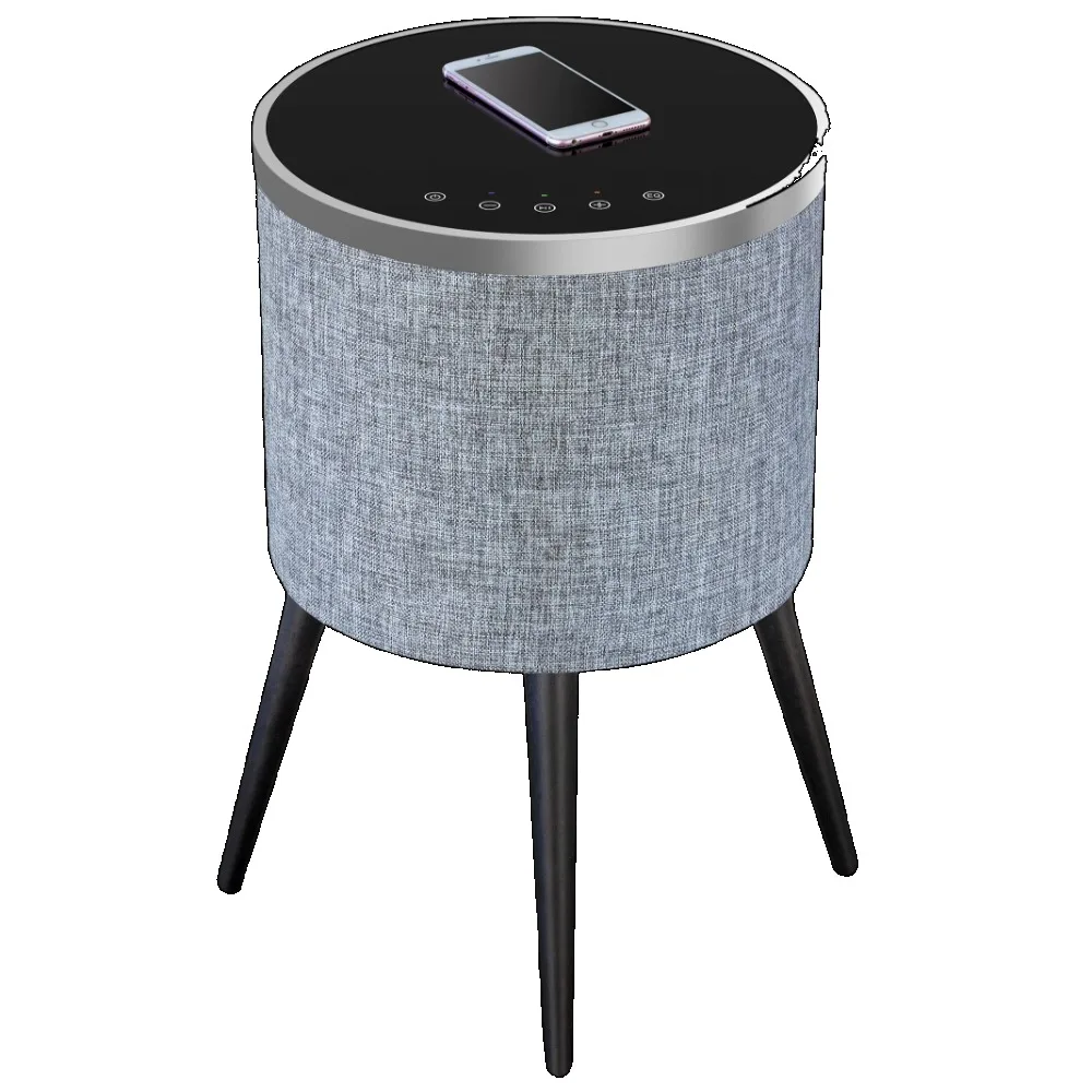 Soundstream Sound Table with Built-in Bluetooth 5.0 Speaker System And Wireless Charging (Gray)
Soundstream Sound Table with Built-in Bluetooth 5.0 Speaker System And Wireless Charging (Gray)