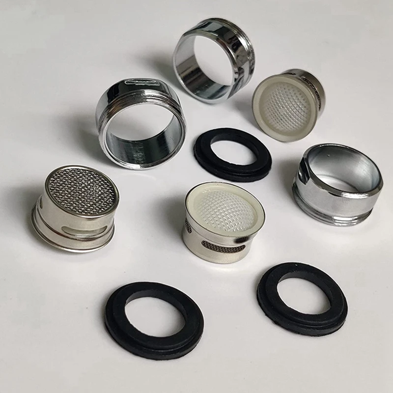 6X Faucet Aerator Bathroom Sink Aerator, Kitchen Faucet Aerator Replacement Parts With Brass Shell Faucet Aerator Wrench
6X Faucet Aerator Bathroom Sink Aerator, Kitchen Faucet Aerator Replacement Parts With Brass Shell Faucet Aerator Wrench