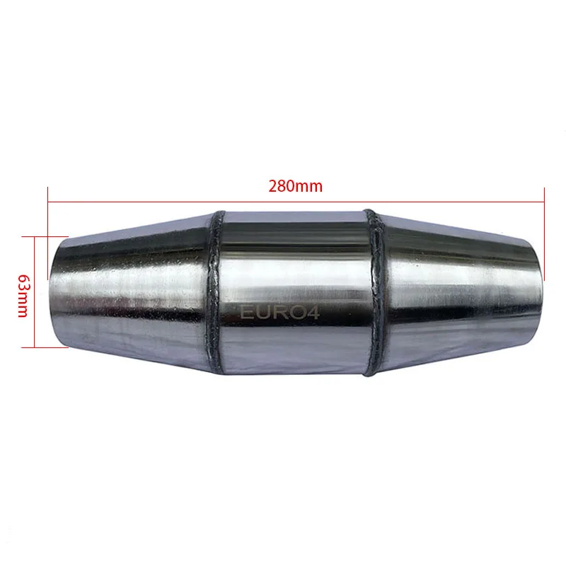 2.5" 3'' 200 Cell Flow Metallic-Core Race Catalytic Converter high performance sport catalytic converter
2.5" 3'' 200 Cell Flow Metallic-Core Race Catalytic Converter high performance sport catalytic converter