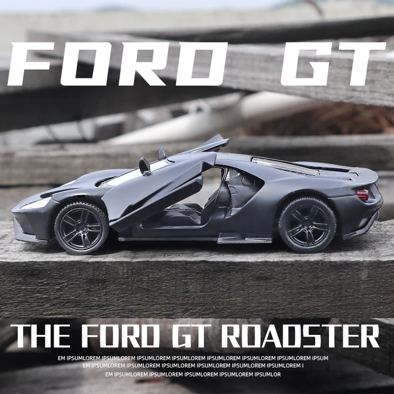1:36 FORD GT Sports Car Alloy Car Model Diecast & Toy Vehicle Metal Simulation Car Model Pull Back Collection Childrens Toy F3
1:36 FORD GT Sports Car Alloy Car Model Diecast & Toy Vehicle Metal Simulation Car Model Pull Back Collection Childrens Toy F3