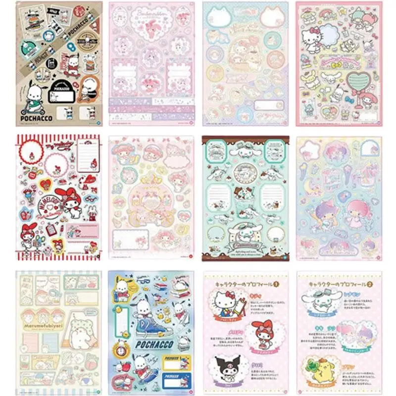 Новинка, Kawaii Sanrioed Kittyed Kuromi Cinnamoroll My Melody, милые Ручные Книги, высокое качество, блестящие декоративные подарки 
Новинка, Kawaii Sanrioed Kittyed Kuromi Cinnamoroll My Melody, милые Ручные Книги, высокое качество, блестящие декоративные подарки