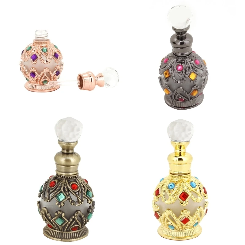 15ML Perfumes Bottle Portable Cosmetic Refillable Bottle Travel Perfumes Container Empty Essence Essential Oil Dispenser
15ML Perfumes Bottle Portable Cosmetic Refillable Bottle Travel Perfumes Container Empty Essence Essential Oil Dispenser