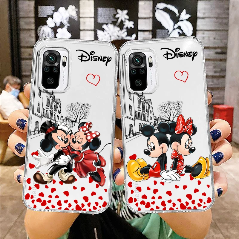 Mickey&Minnie Love Transparent Phone Case For Xiaomi Redmi Note 12 11E 11S 11 11T 10 10S 9 9T 9S 8 8T Pro Plus 5G
Mickey&Minnie Love Transparent Phone Case For Xiaomi Redmi Note 12 11E 11S 11 11T 10 10S 9 9T 9S 8 8T Pro Plus 5G