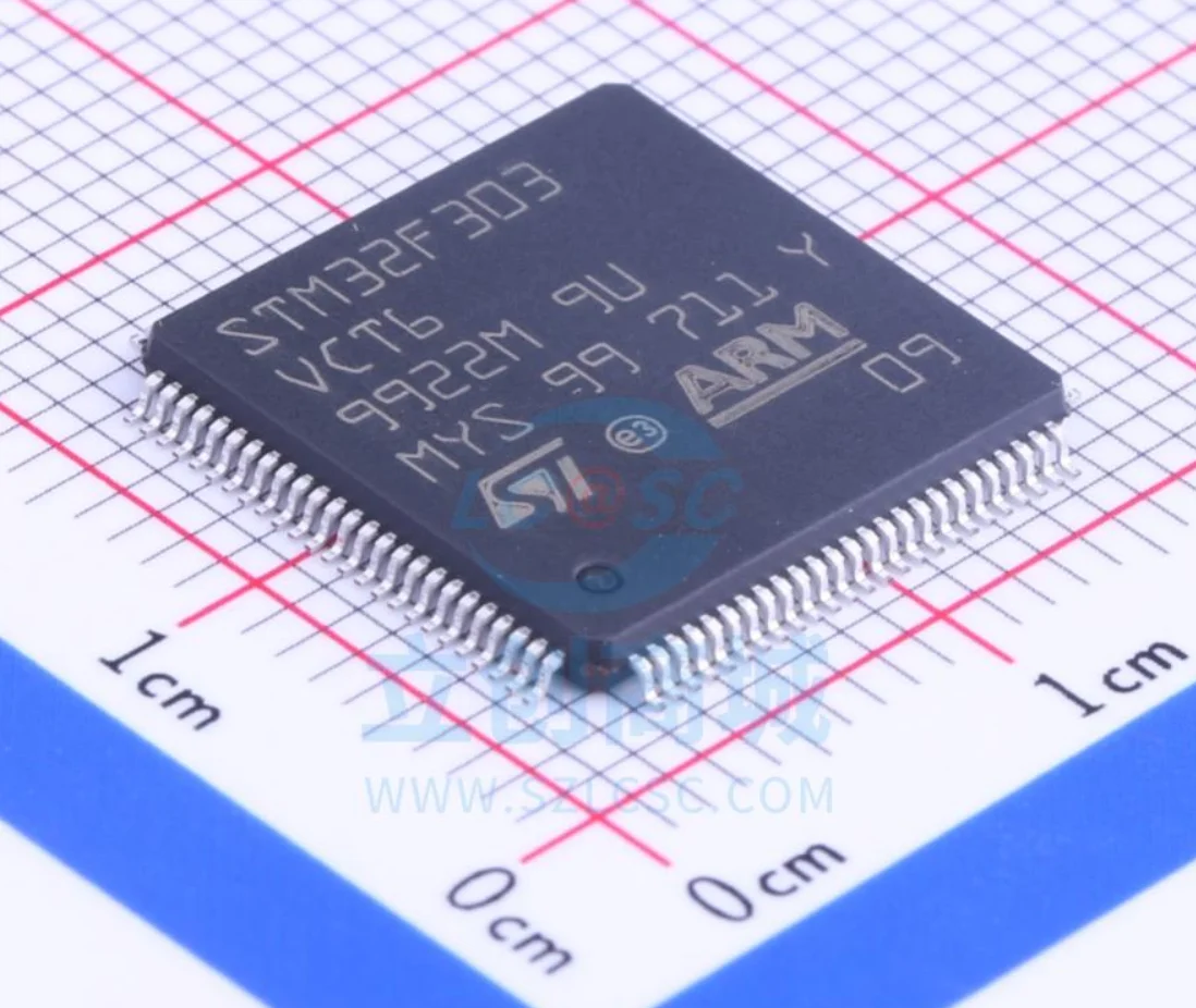 Флэш-память STM32F303VCT6 посылка ARM LQFP-100 72 МГц: 256K @ x8bit RAM: 40KB MCU (MCU/MPU/SOC)
Флэш-память STM32F303VCT6 посылка ARM LQFP-100 72 МГц: 256K @ x8bit RAM: 40KB MCU (MCU/MPU/SOC)