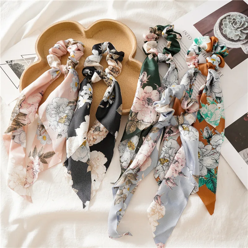 1pc Floral Prints Elastic Long Ribbon Hair Bands Ponytail Scarf Hair Ties Women Scrunchies Hair Rubber Holder Hair Accessories
1pc Floral Prints Elastic Long Ribbon Hair Bands Ponytail Scarf Hair Ties Women Scrunchies Hair Rubber Holder Hair Accessories