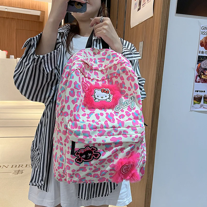 Плюшевая плюшевая сумка Sanrio с изображением котят, плюшевая Милая мультяшная большая сумка через плечо с леопардовым принтом, аниме плюшевы...
Плюшевая плюшевая сумка Sanrio с изображением котят, плюшевая Милая мультяшная большая сумка через плечо с леопардовым принтом, аниме плюшевы...