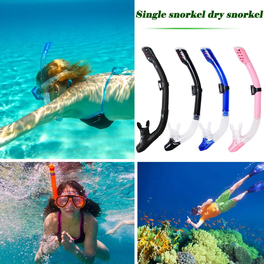 Portable Diving Snorkel Dry Breathing Tube Adults Underwater Snorkeling Equipment Sea Pools Diving Accessories
Portable Diving Snorkel Dry Breathing Tube Adults Underwater Snorkeling Equipment Sea Pools Diving Accessories