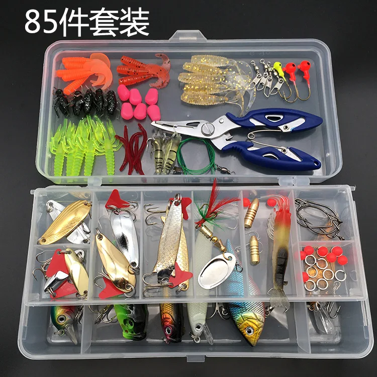 Full swimming layer road sub bait 85 seawater fresh water bait hook pliers set fishing gear
Full swimming layer road sub bait 85 seawater fresh water bait hook pliers set fishing gear