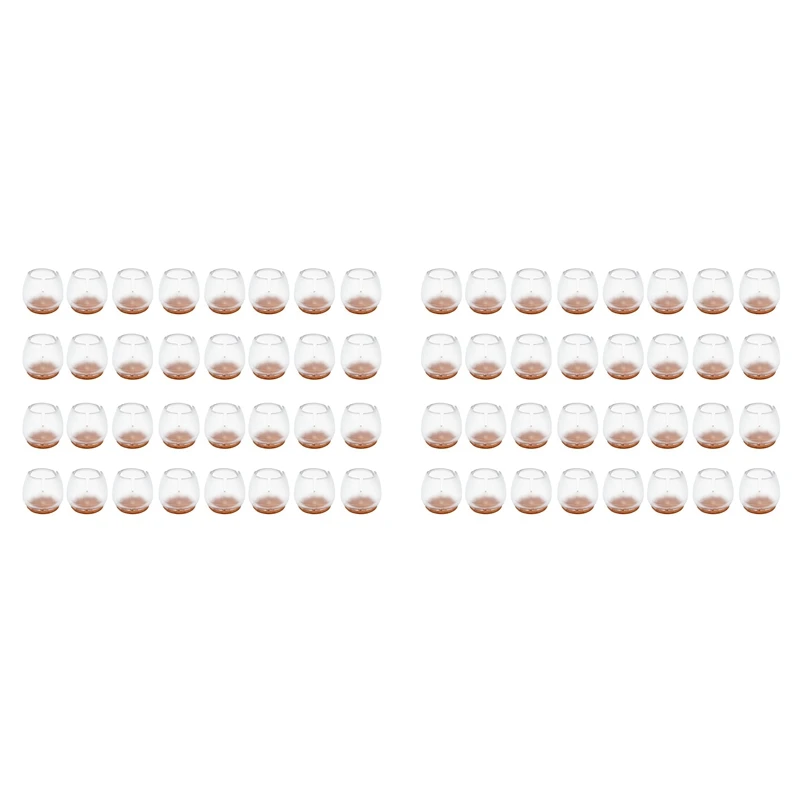 64 Pack Chair Leg Floor Protectors For 25Mm-29Mm Chair Legs,Round Silicone Chair Leg Caps,Transparent Clear
64 Pack Chair Leg Floor Protectors For 25Mm-29Mm Chair Legs,Round Silicone Chair Leg Caps,Transparent Clear
