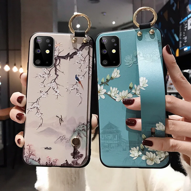 Чехол с ремешком на запястье для Samsung Galaxy A52 A32 12 72 A33 A53 A73 M52 S22 + S21 FE Модный цветочный винтажный держатель-подставка мягкий чехол из ТПУ
Чехол с ремешком на запястье для Samsung Galaxy A52 A32 12 72 A33 A53 A73 M52 S22 + S21 FE Модный цветочный винтажный держатель-подставка мягкий чехол из ТПУ