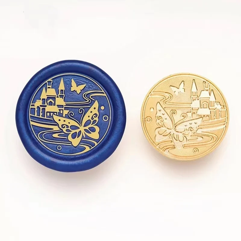 Retro Butterfly Sealing Wax Stamps Head 3cm Round DIY Copper Head Sealing Stamp for Wedding Invitation Card Decor Gift Envelope
Retro Butterfly Sealing Wax Stamps Head 3cm Round DIY Copper Head Sealing Stamp for Wedding Invitation Card Decor Gift Envelope
