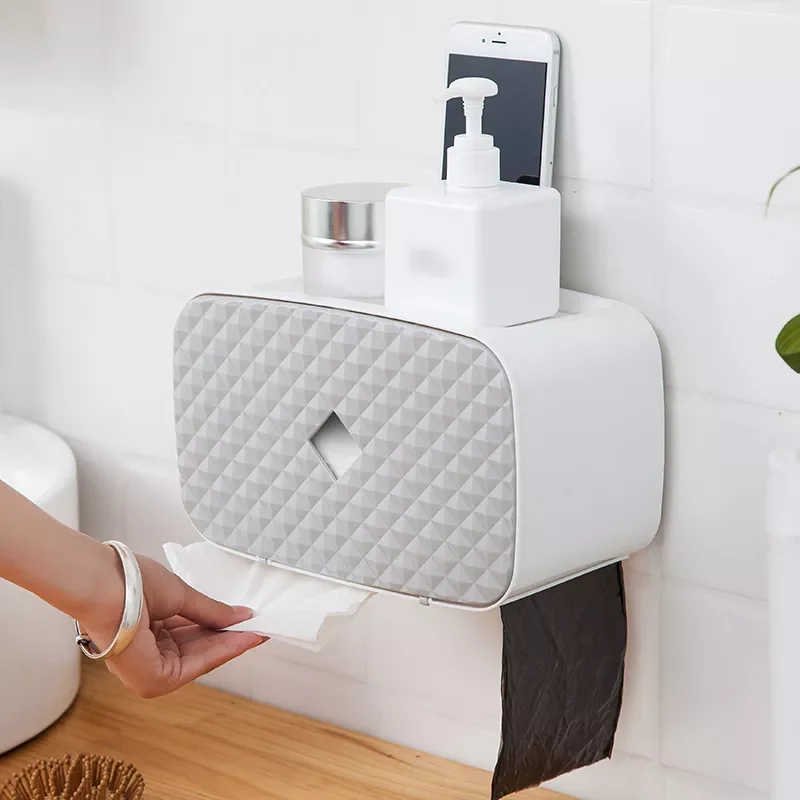 Tissue Dispenser Wall-mounted kitchen Tissue Holder Toilet Storage Box Rack Napkin Home Organizer Accessories Sanitary Paper
Tissue Dispenser Wall-mounted kitchen Tissue Holder Toilet Storage Box Rack Napkin Home Organizer Accessories Sanitary Paper