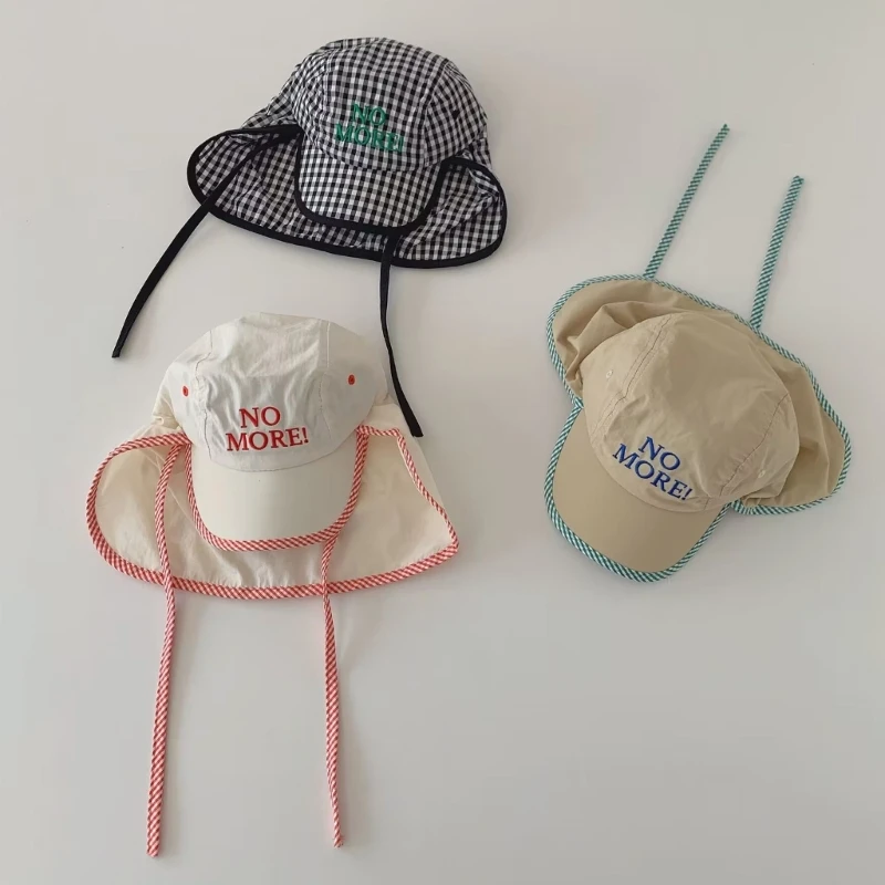 Korea Baby Sun Hat 2023 Children Quick Drying Caps Summer Chidlren Outdoor Sun Protection Caps Boys Girls Neck Protection Caps 
Korea Baby Sun Hat 2023 Children Quick Drying Caps Summer Chidlren Outdoor Sun Protection Caps Boys Girls Neck Protection Caps