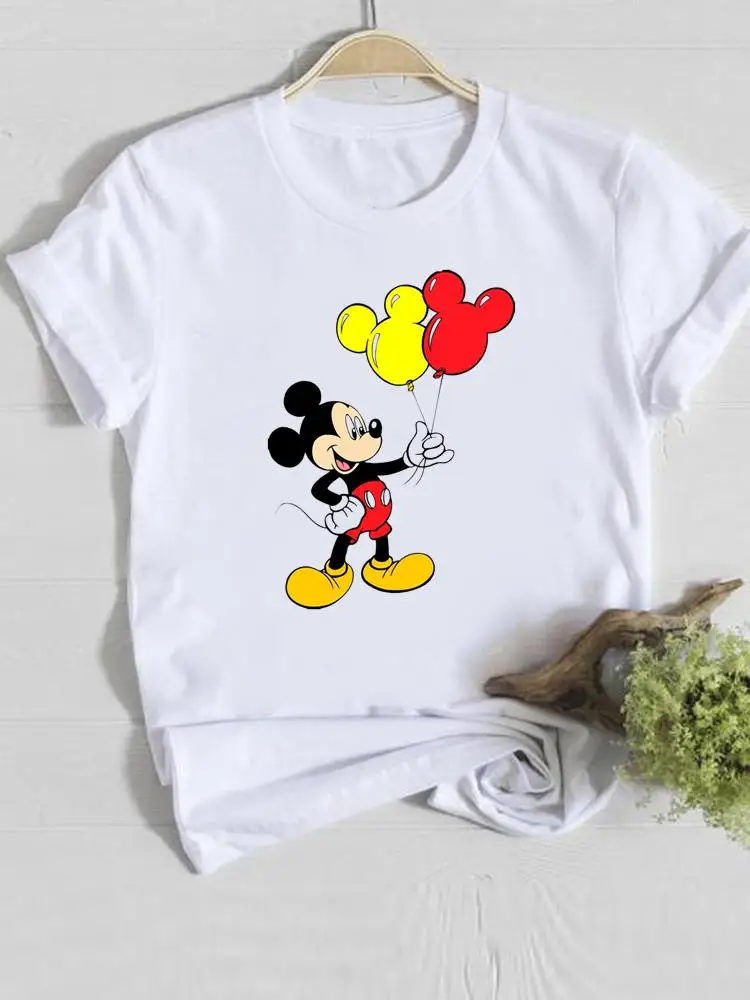 Женская футболка с коротким рукавом, с принтом Микки Мауса
Женская футболка с коротким рукавом, с принтом Микки Мауса