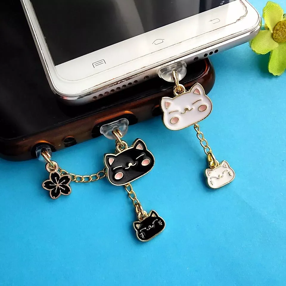 Cat Dust Plug Charm Kawaii Cute Charge Port Plug For iPhone Type C Stopper Anti Dust Protection Cap Couple Phone Pendant
Cat Dust Plug Charm Kawaii Cute Charge Port Plug For iPhone Type C Stopper Anti Dust Protection Cap Couple Phone Pendant
