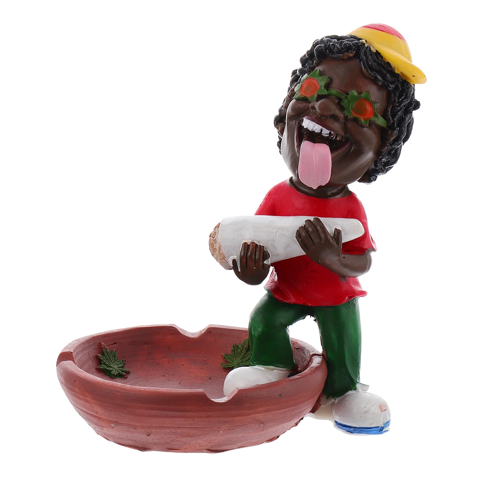 Ashtrayfigurine Resin Novelty Rasta Statue Jamaican Ash Tabletopashtrays Home Bookshelf Tray Holder Fireplace Christmas Indoor 
Ashtrayfigurine Resin Novelty Rasta Statue Jamaican Ash Tabletopashtrays Home Bookshelf Tray Holder Fireplace Christmas Indoor