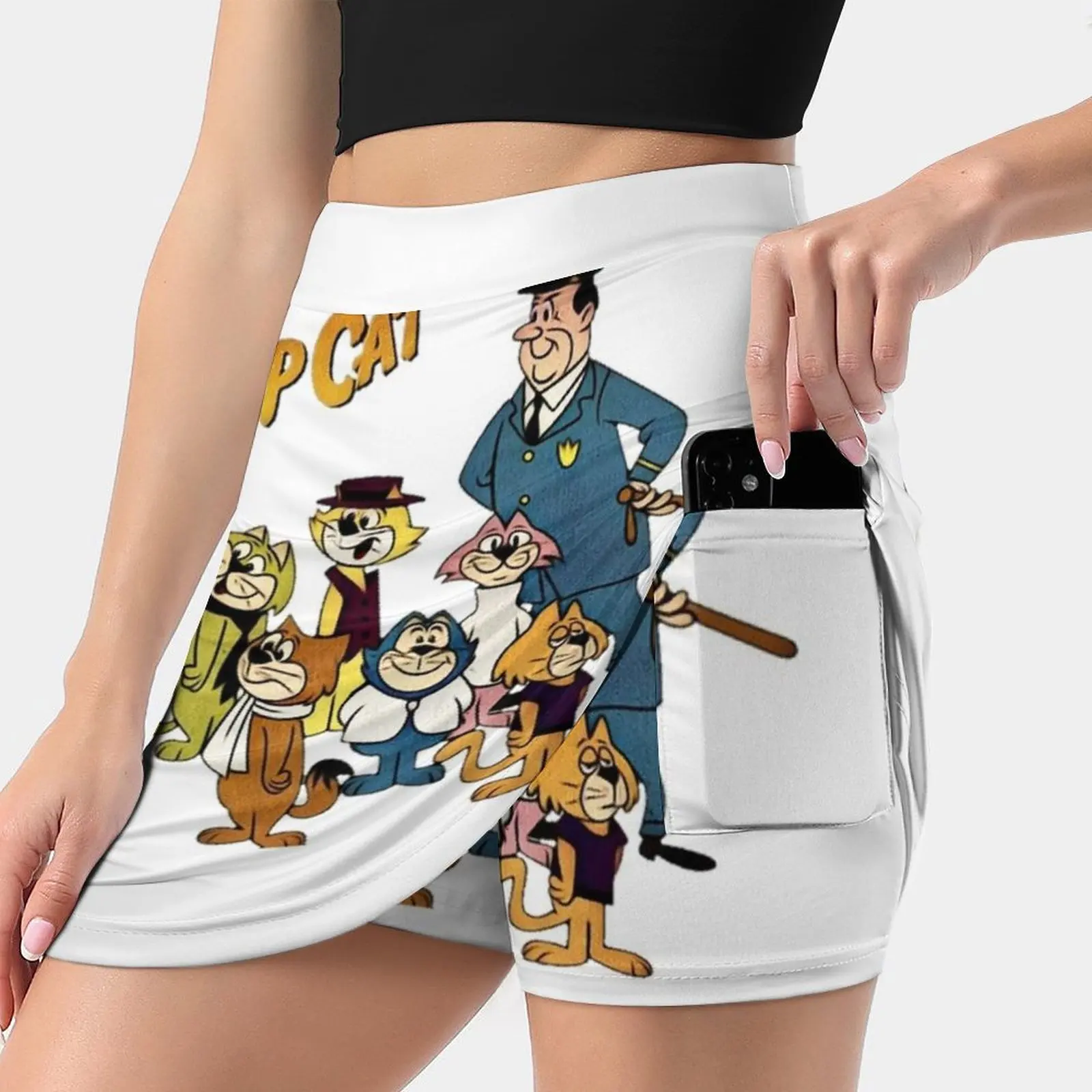 Top Cat , Vintage Retro Cartoon , Summer Women's skirt Sport Skort Skirt With Pocket Fashion Korean Style Skirt 4Xl Skirts Top
Top Cat , Vintage Retro Cartoon , Summer Women's skirt Sport Skort Skirt With Pocket Fashion Korean Style Skirt 4Xl Skirts Top