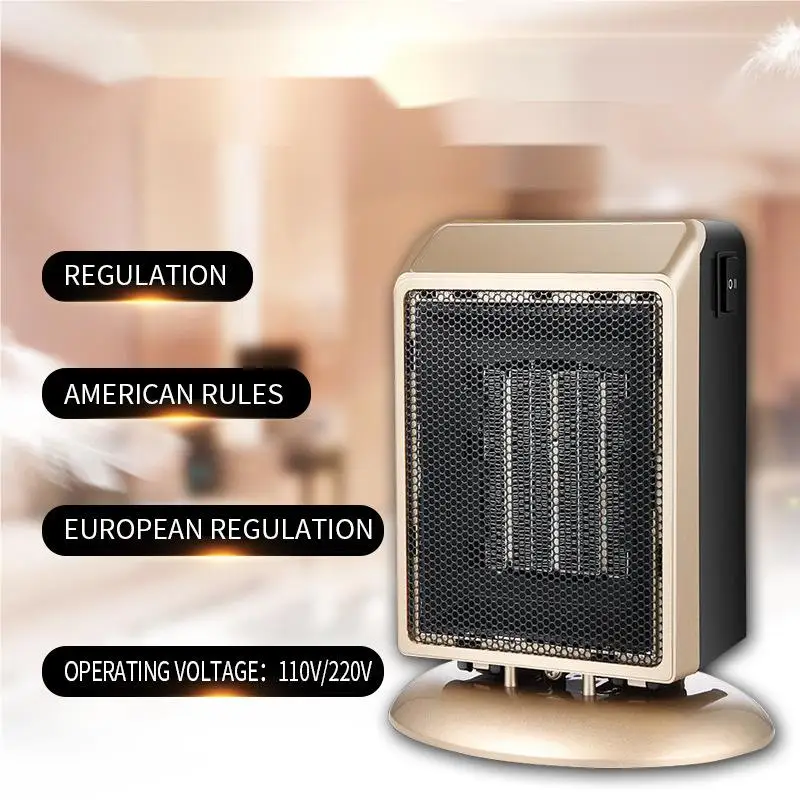 Настольный мини-вентилятор-нагреватель для ванной комнаты, Вертикальный Электрический обогреватель для спальни, гостиной, керамический нагреватель с положительным температурным коэффициентом
Настольный мини-вентилятор-нагреватель для ванной комнаты, Вертикальный Электрический обогреватель для спальни, гостиной, керамический нагреватель с положительным температурным коэффициентом