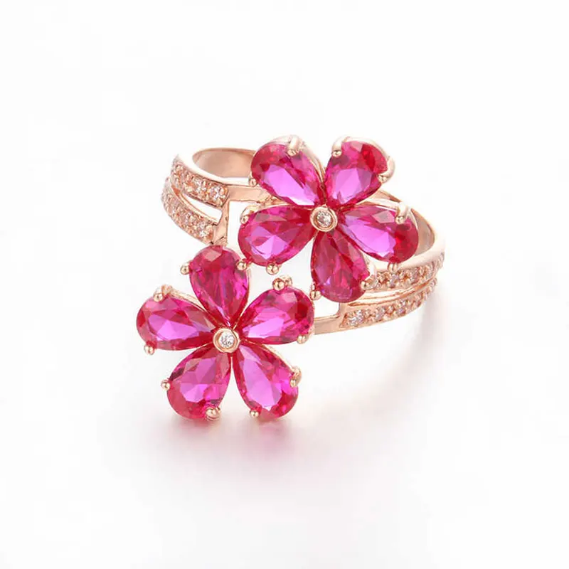 Kama SANA Russia 585 Purple Gold Plated 14K Color Gold Rose Gold New Fashion Luxury Red Stone Open Ring
Kama SANA Russia 585 Purple Gold Plated 14K Color Gold Rose Gold New Fashion Luxury Red Stone Open Ring