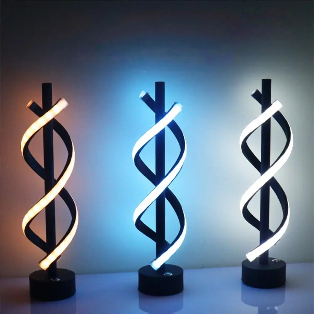 Led Spiral Table Light Rechargeable Simple Retro Creative Desk Lamp Home Decor For Restaurant Bedroom
Led Spiral Table Light Rechargeable Simple Retro Creative Desk Lamp Home Decor For Restaurant Bedroom