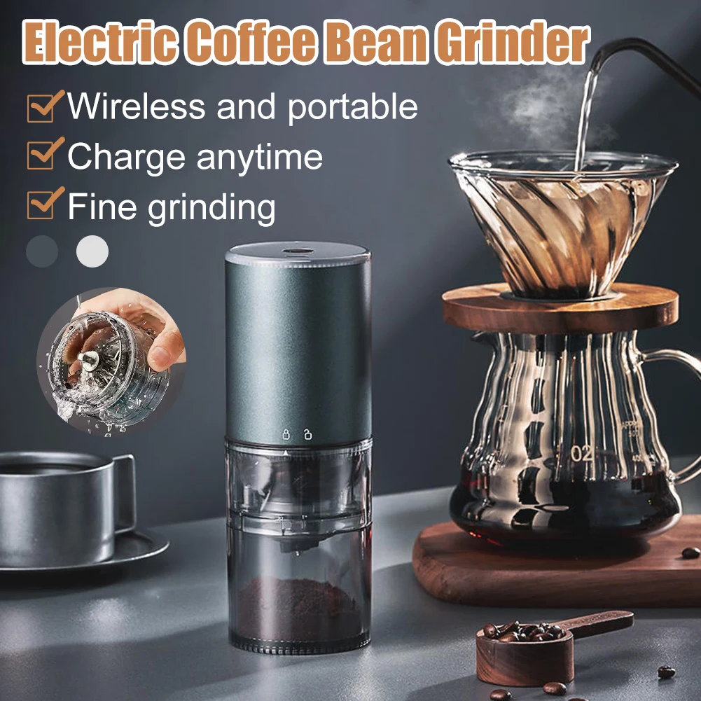Portable Electric Coffee Grinder USB Rechargeable Automatic Coffee Beans Mill Household Coffee Grinding Machine For Home Office
Portable Electric Coffee Grinder USB Rechargeable Automatic Coffee Beans Mill Household Coffee Grinding Machine For Home Office