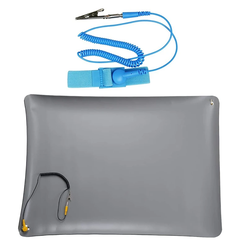 700X500X2.0Mm Anti-Static Mat+Ground Wire+ESD Wrist For Mobile Computer Repair Antistatic Blanket,ESD Mat
700X500X2.0Mm Anti-Static Mat+Ground Wire+ESD Wrist For Mobile Computer Repair Antistatic Blanket,ESD Mat