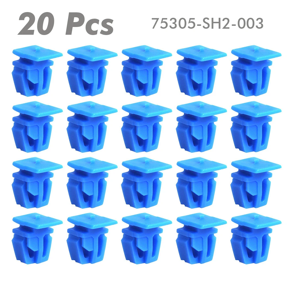 20Pcs 75305-SH2-003 For Honda Civic A20784 Car Side Door Bumpstrip Retaining Fastener Clip Retainer Moulding Clips
20Pcs 75305-SH2-003 For Honda Civic A20784 Car Side Door Bumpstrip Retaining Fastener Clip Retainer Moulding Clips