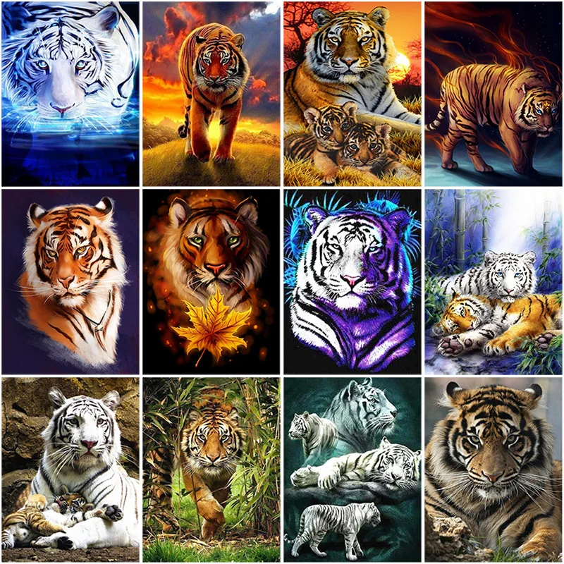 DIY 5D Diamond Painting Tiger Animal Mosaic Cross Stitch Sale Full Round Drill Diamond Embroidery Rhinestone Picture Wall Decor
DIY 5D Diamond Painting Tiger Animal Mosaic Cross Stitch Sale Full Round Drill Diamond Embroidery Rhinestone Picture Wall Decor