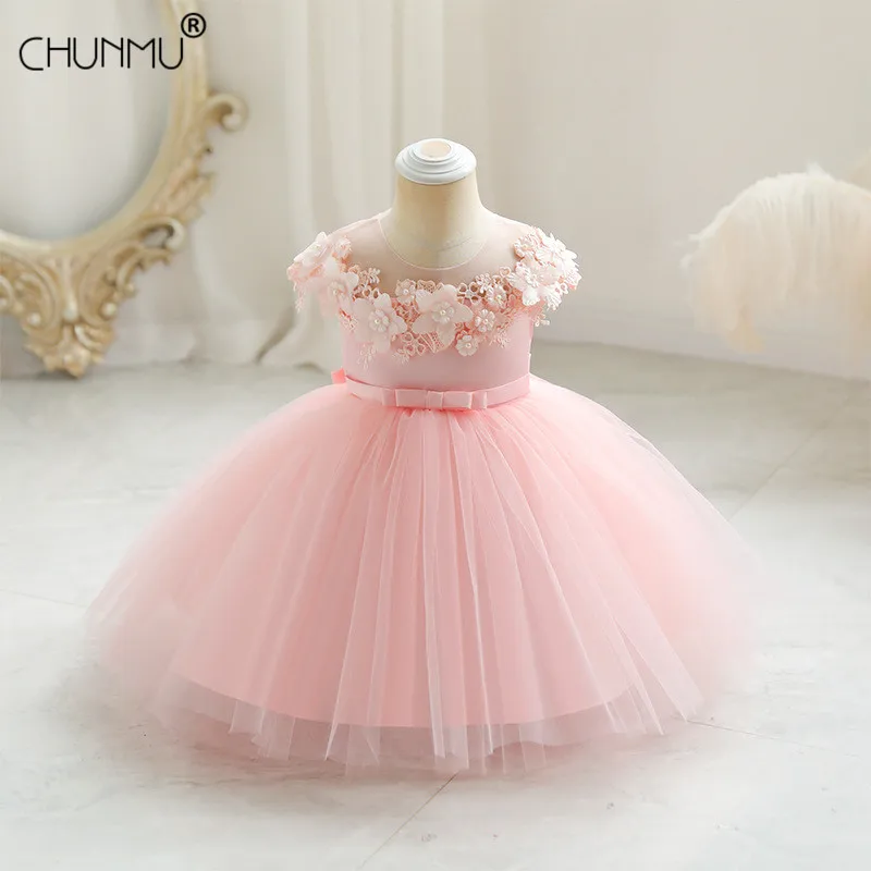 Infant Baby Girls 1st Birthday Dresses Tulle Applique Baptism Gowns Baby Party Wedding Clothes Princess Dresses
Infant Baby Girls 1st Birthday Dresses Tulle Applique Baptism Gowns Baby Party Wedding Clothes Princess Dresses