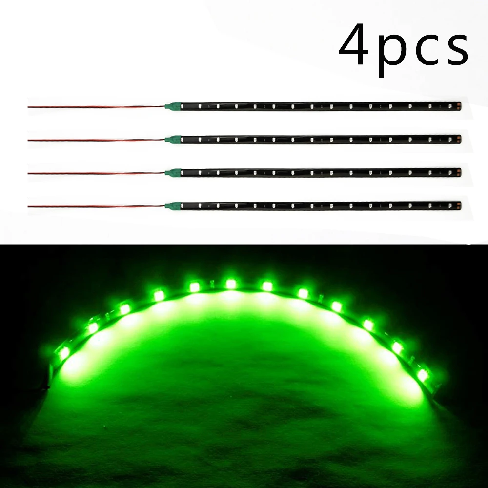 4pcs Green 30cm 15SMD LED Motorcycle Waterproof Flexible Strip Light For Ext/Inte Waterproof Car Lights Flexible
4pcs Green 30cm 15SMD LED Motorcycle Waterproof Flexible Strip Light For Ext/Inte Waterproof Car Lights Flexible