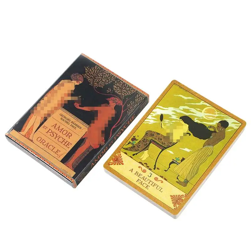 Amor Et Psyche Tarot Cards Board Games English Version Magical Fate Divination Oracle Card For Personal Famlily Use
Amor Et Psyche Tarot Cards Board Games English Version Magical Fate Divination Oracle Card For Personal Famlily Use