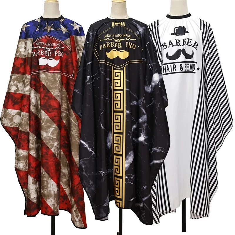 Sdatter Barber Haircut Cloth Salon Hairdressing Apron Antistatic Pattern Gown Waterproof Hairdresser Capes Styling Tools Wholesa 
Sdatter Barber Haircut Cloth Salon Hairdressing Apron Antistatic Pattern Gown Waterproof Hairdresser Capes Styling Tools Wholesa