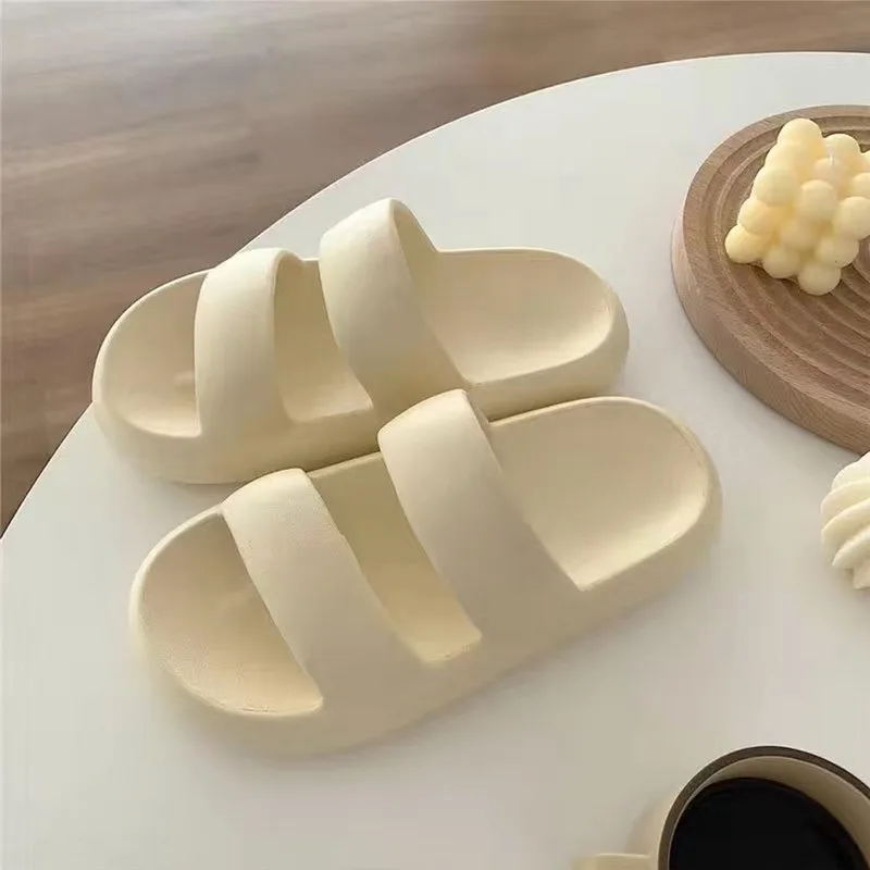 Fashion Slippers Women Slip On Bathroom Slippers Non-slip Flip Flops Woman Sandals Soft Sole Thick Platform Shoes Indoor Slides
Fashion Slippers Women Slip On Bathroom Slippers Non-slip Flip Flops Woman Sandals Soft Sole Thick Platform Shoes Indoor Slides