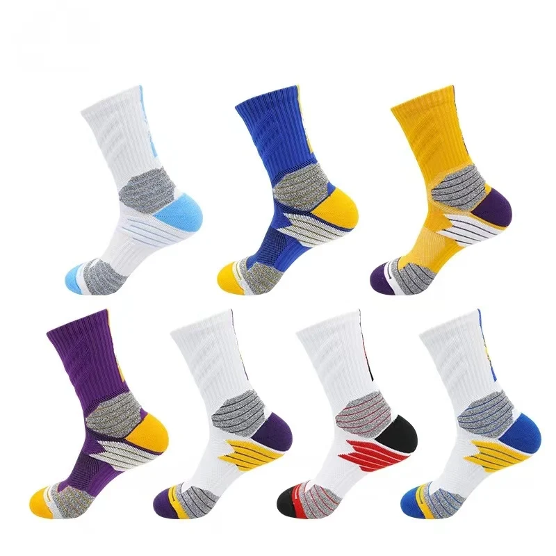 Fashion Men Basketball Socks Anti Slip Middle Tube Actual Sport Socks Thickened Towel Bottom Sox All Seasons Outdoor Accessory
Fashion Men Basketball Socks Anti Slip Middle Tube Actual Sport Socks Thickened Towel Bottom Sox All Seasons Outdoor Accessory
