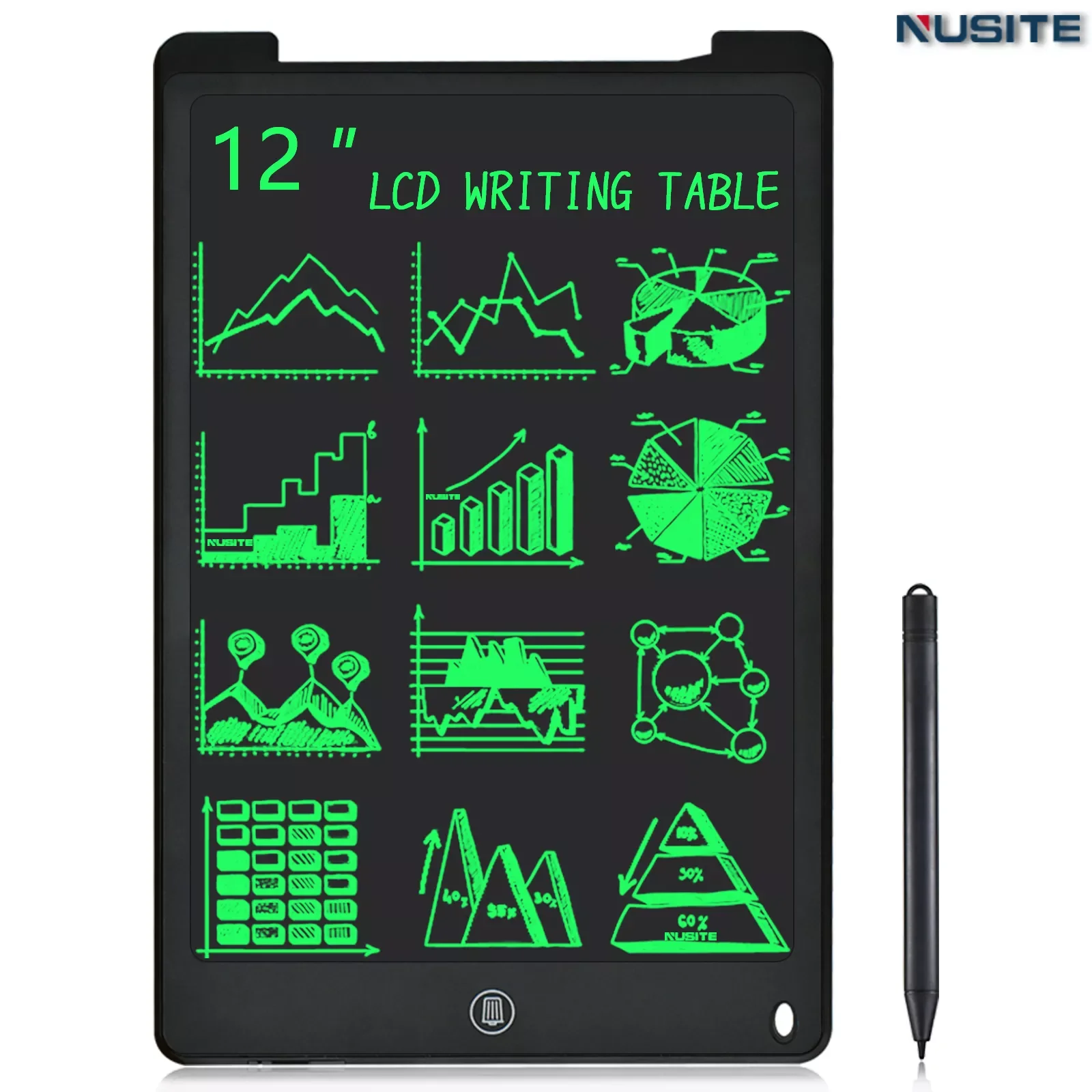 12 Inch LCD Drawing Tablet Electronic Drawing Writing Board Digital Colorful Graphics Pad Perfect Gift for Kids and Adults 
12 Inch LCD Drawing Tablet Electronic Drawing Writing Board Digital Colorful Graphics Pad Perfect Gift for Kids and Adults