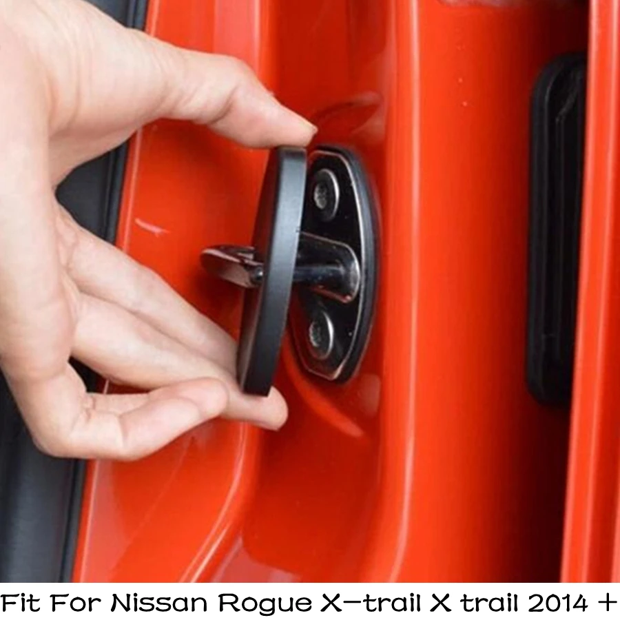 Inner Door Lock Buckle Cover Trim 4PCS For Nissan Rogue X-trail X trail 2014 - 2020 Car Refit Garnish Accessories Plastic Black
Inner Door Lock Buckle Cover Trim 4PCS For Nissan Rogue X-trail X trail 2014 - 2020 Car Refit Garnish Accessories Plastic Black